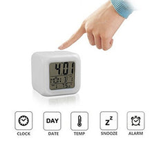 Load image into Gallery viewer, Digital Glowing Alarm Clock Night Light
