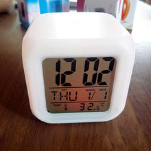 Load image into Gallery viewer, Digital Glowing Alarm Clock Night Light
